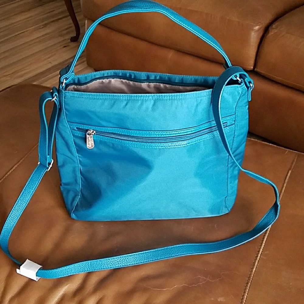 Teal purse